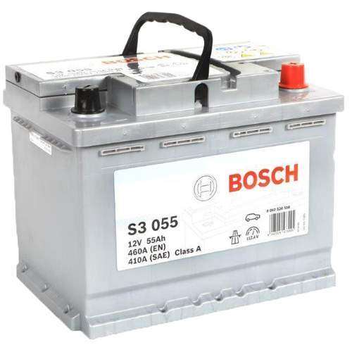 BOSCH CAR BATTERY DIN55-55AH